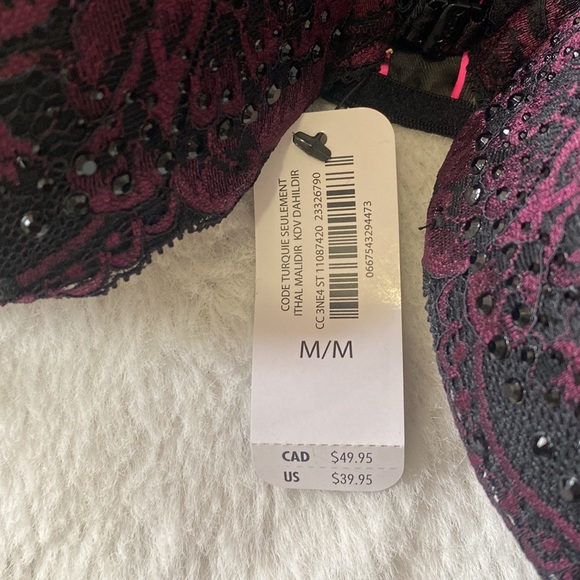 BNWT La Senza Mesh Babydoll Chemise size Medium - Picture 3 of 3